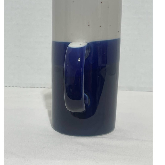 Vintage Blue Dipped Coffee Mug - Picture 2 of 5